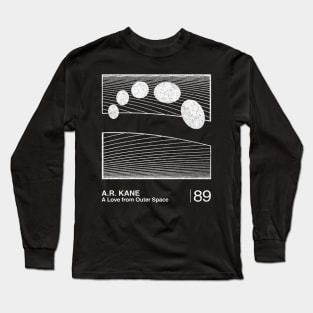 A Love from Outer Space / Minimalist Graphic Artwork Design Long Sleeve T-Shirt